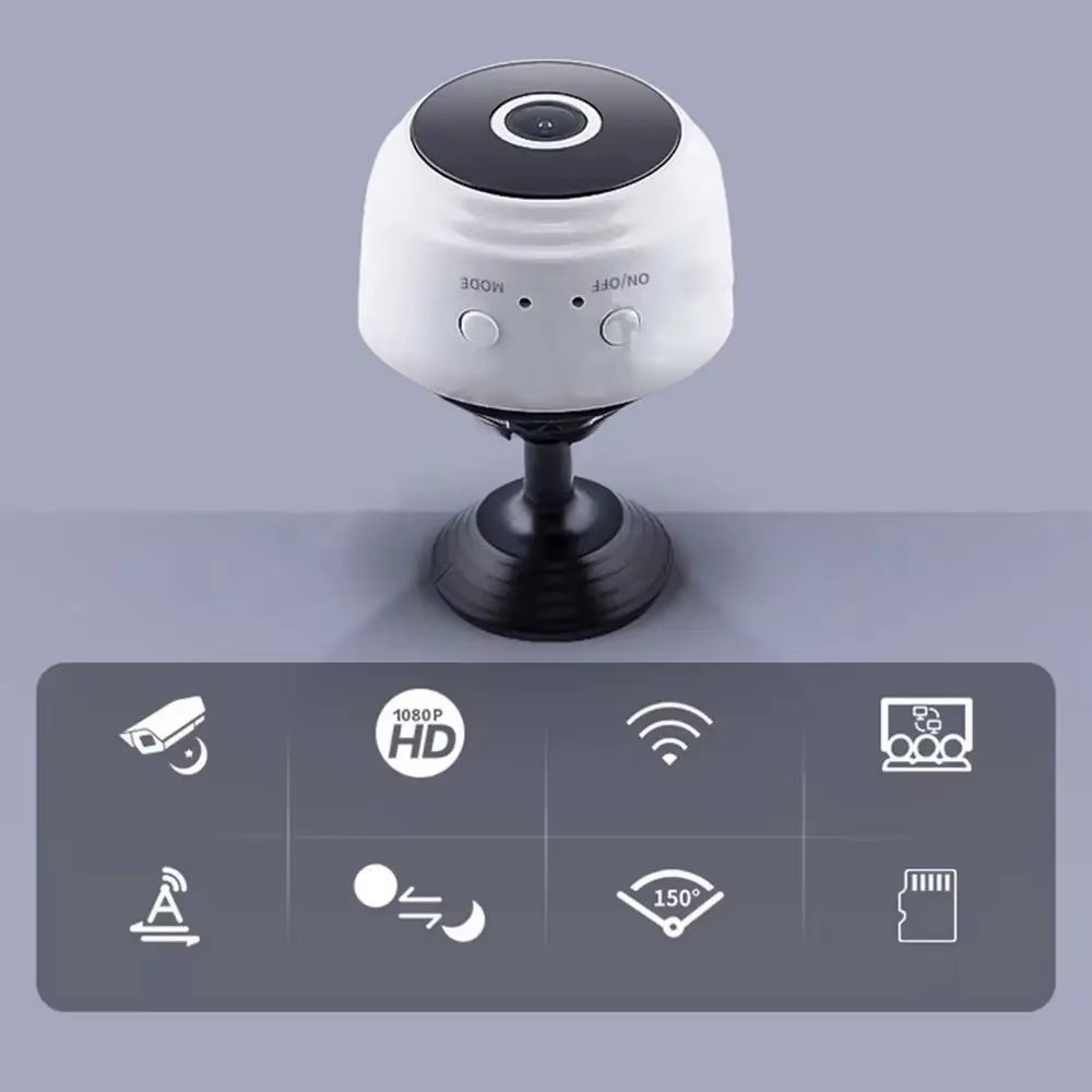 Micro Home Wireless Video CCTV Mini Security Surveillance with Wifi IP Camara Sensor Infrared CMOS 2MP Telefon Alarm Camera